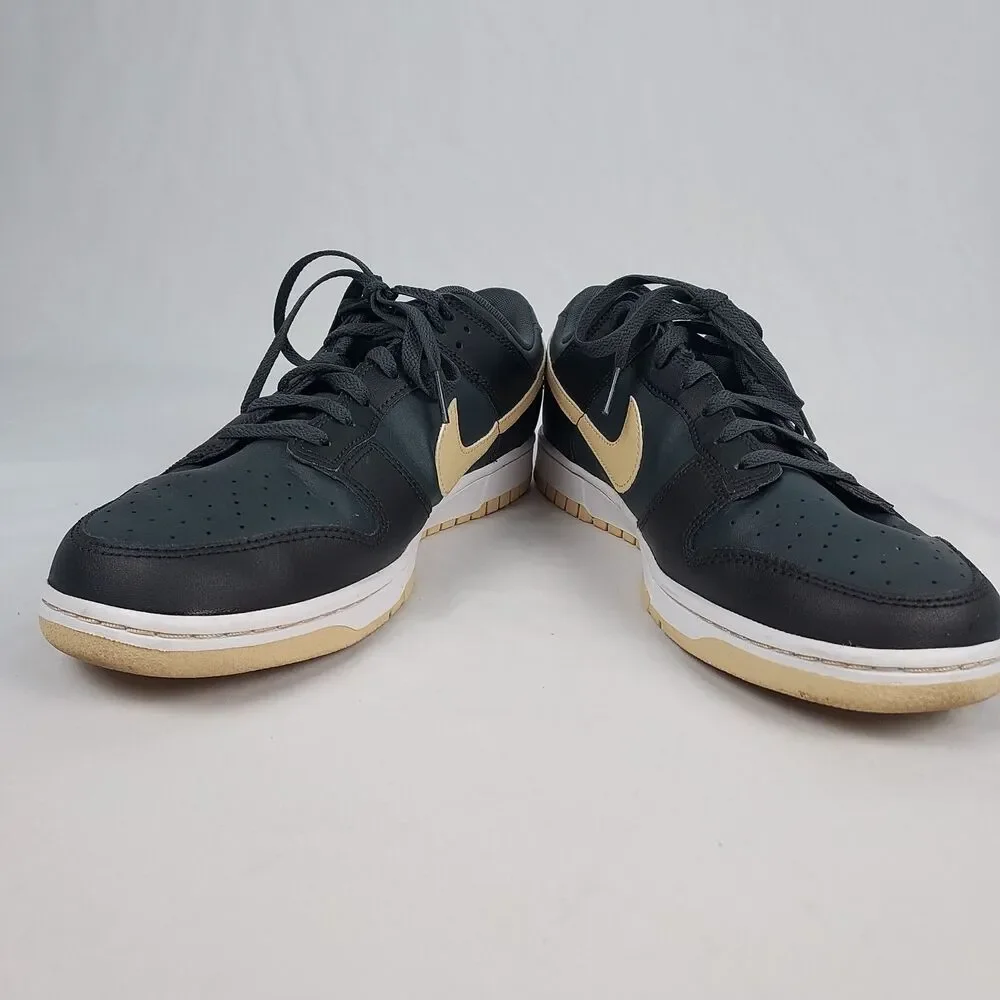Nike Dunk Low Retro Sneaker Men's Size 11 Black / Sesame Anthracite DV0831-005